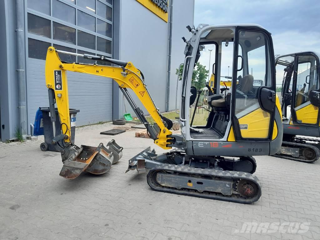 Wacker Neuson ET18 حفارات زحافة