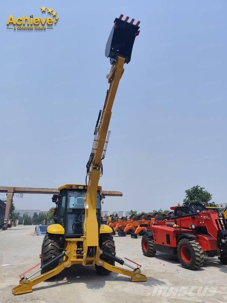 CAT 420 F لوادر ذات جرافات عكسية