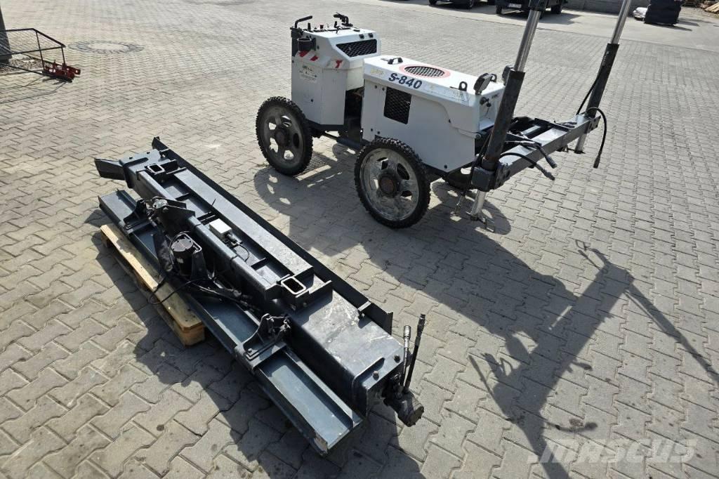 Somero S840 طفرات توزيع الخرسانة