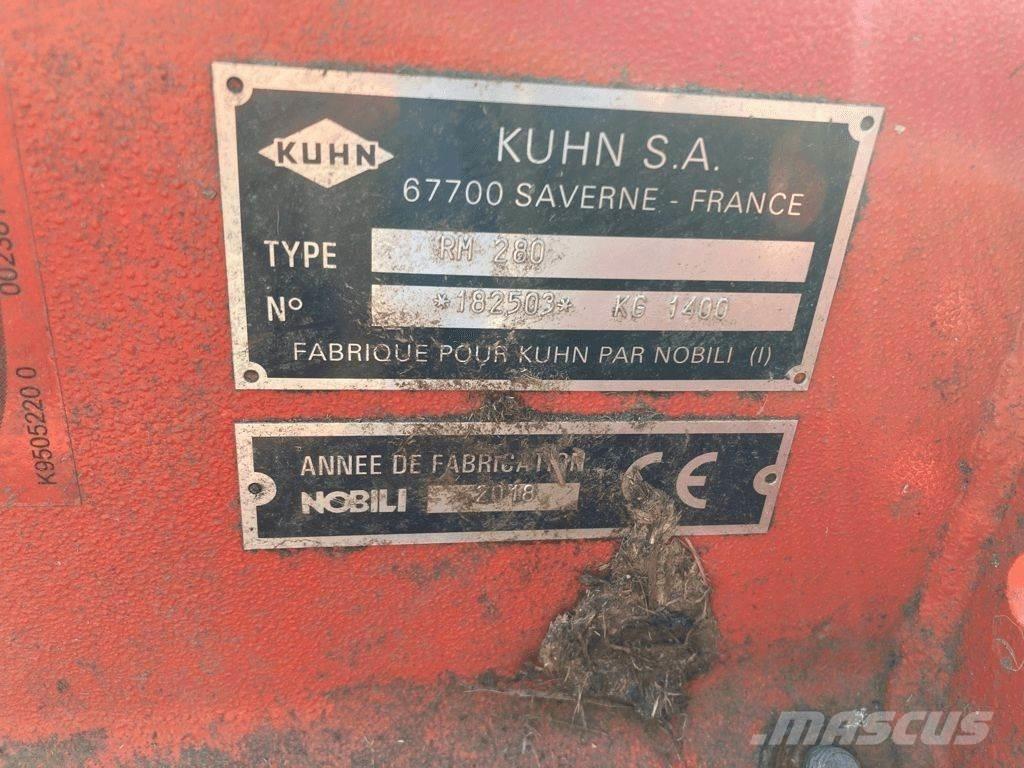 Kuhn RM 280 جراشات