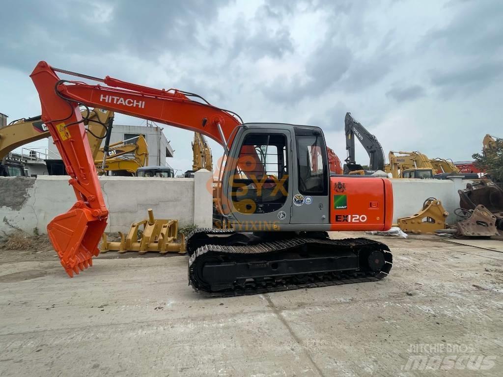 Hitachi EX 120 حفارات زحافة