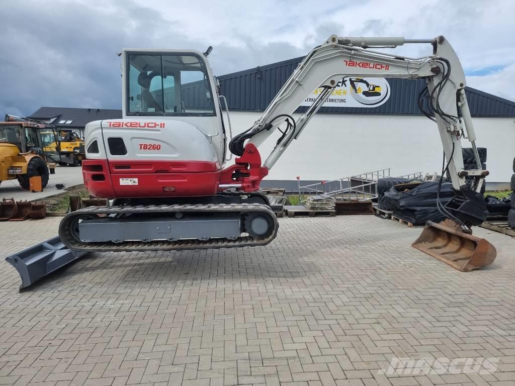 Takeuchi TB 260 حفارات صغيرة أقل من 7 طن (حفارات صغيرة)