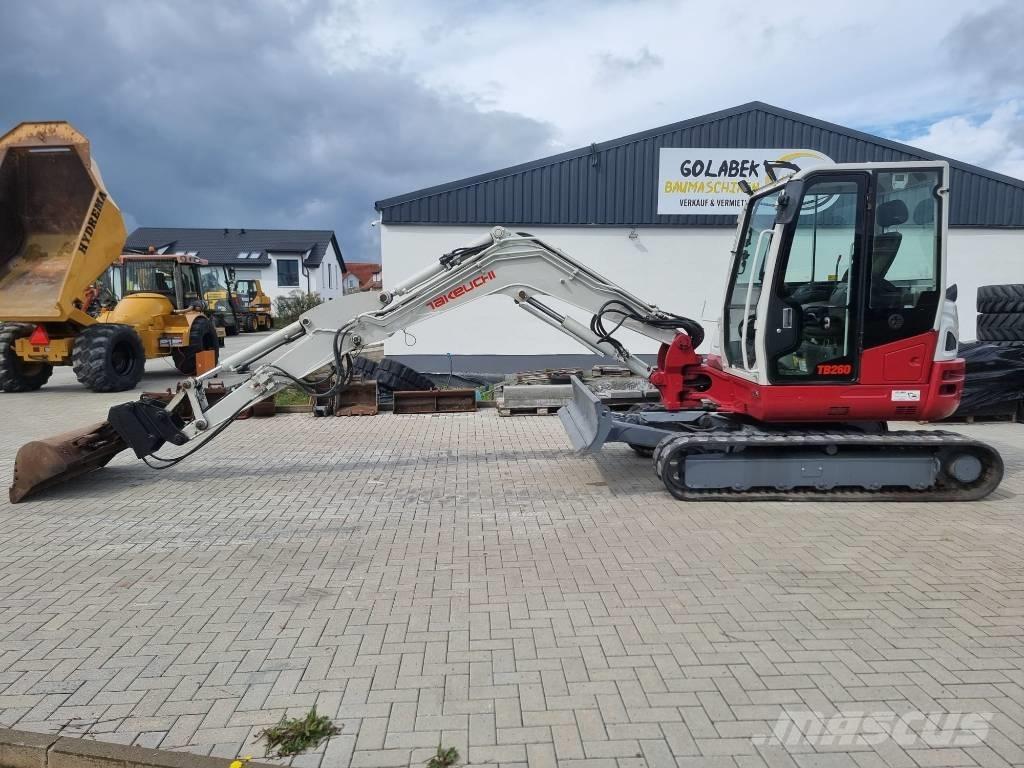 Takeuchi TB 260 حفارات صغيرة أقل من 7 طن (حفارات صغيرة)