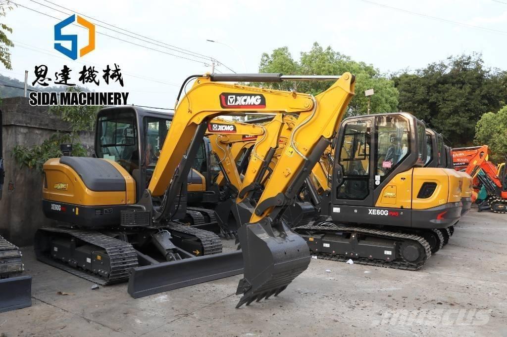 XCMG XE60G Pro حفارات زحافة