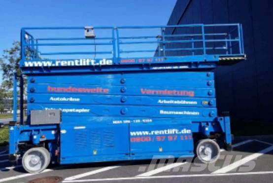 HAB S 320-12 E4WDS رافعات مقصية الشكل