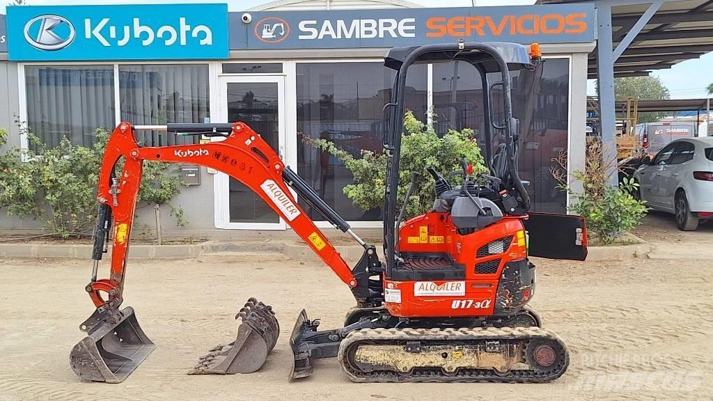 Kubota U 17-3a حفارات صغيرة أقل من 7 طن (حفارات صغيرة)