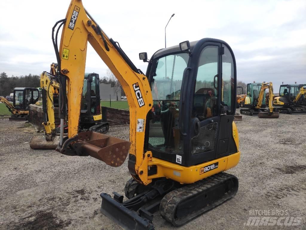 JCB 8018 CTS حفارات صغيرة أقل من 7 طن (حفارات صغيرة)