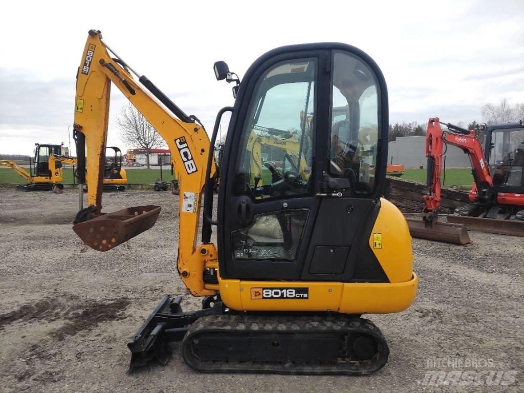 JCB 8018 CTS حفارات صغيرة أقل من 7 طن (حفارات صغيرة)