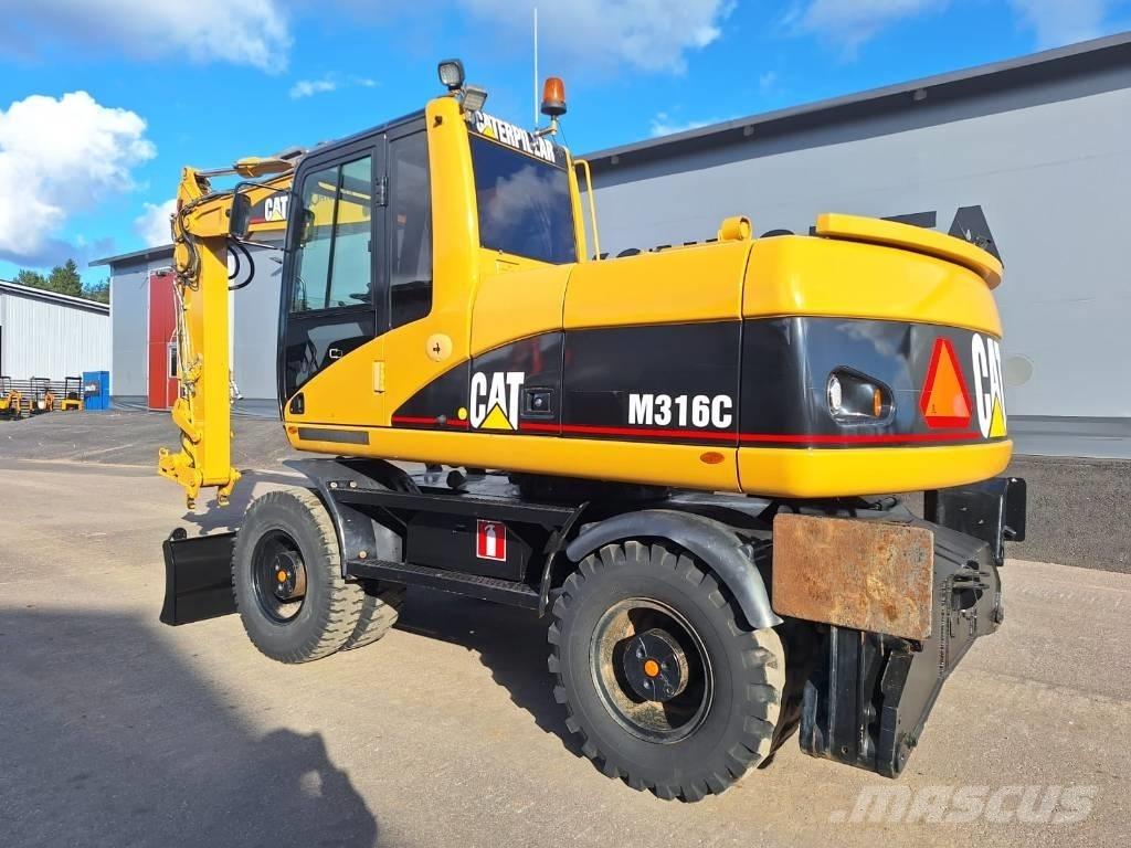 CAT M316C حفارات بعجل