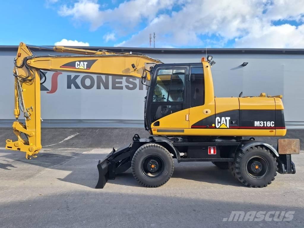 CAT M316C حفارات بعجل