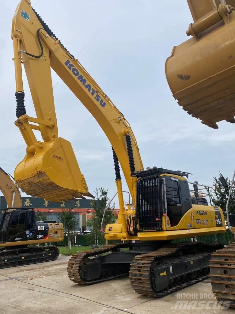 Komatsu PC350 حفارات زحافة