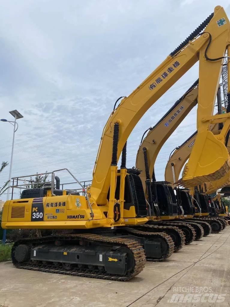 Komatsu PC350 حفارات زحافة