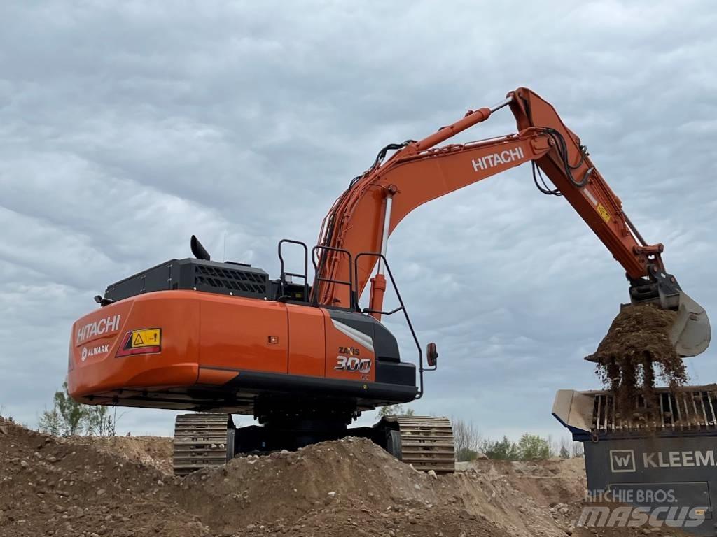 Hitachi ZX300LC-7 حفارات زحافة