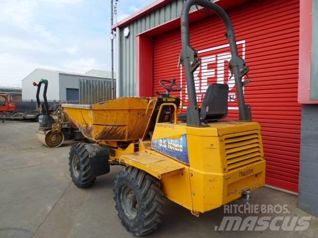 Thwaites 3.5T Swivel عربات نقل قلابة للمواقع