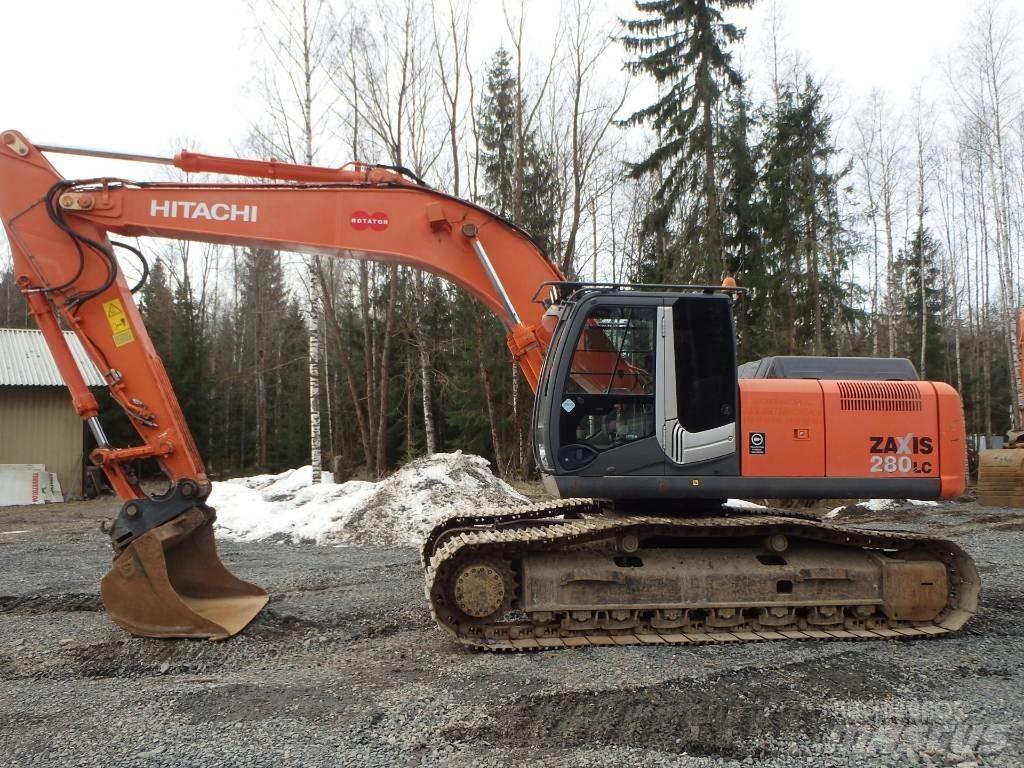 Hitachi ZX 280 LC-3 حفارات زحافة