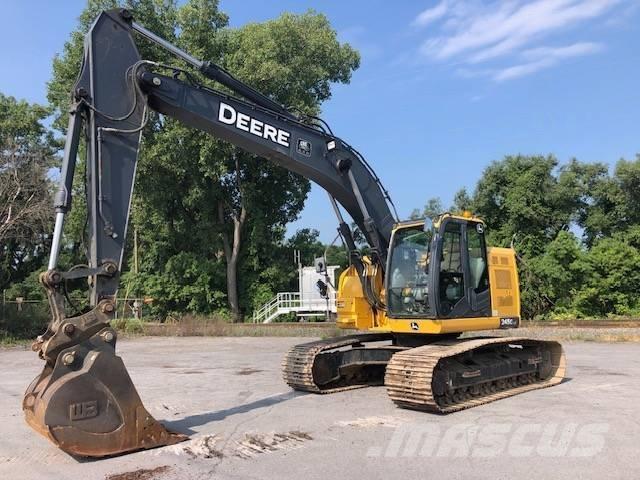 DEERE 245G LC حفارات زحافة