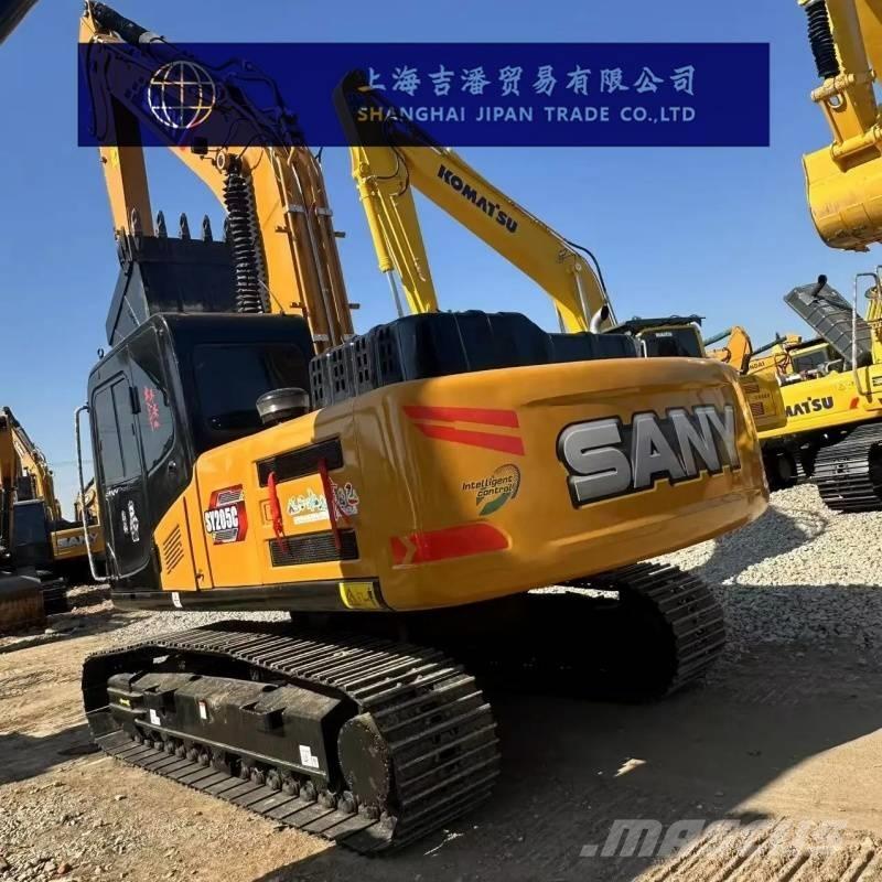 Sany SY 205 C حفارات زحافة