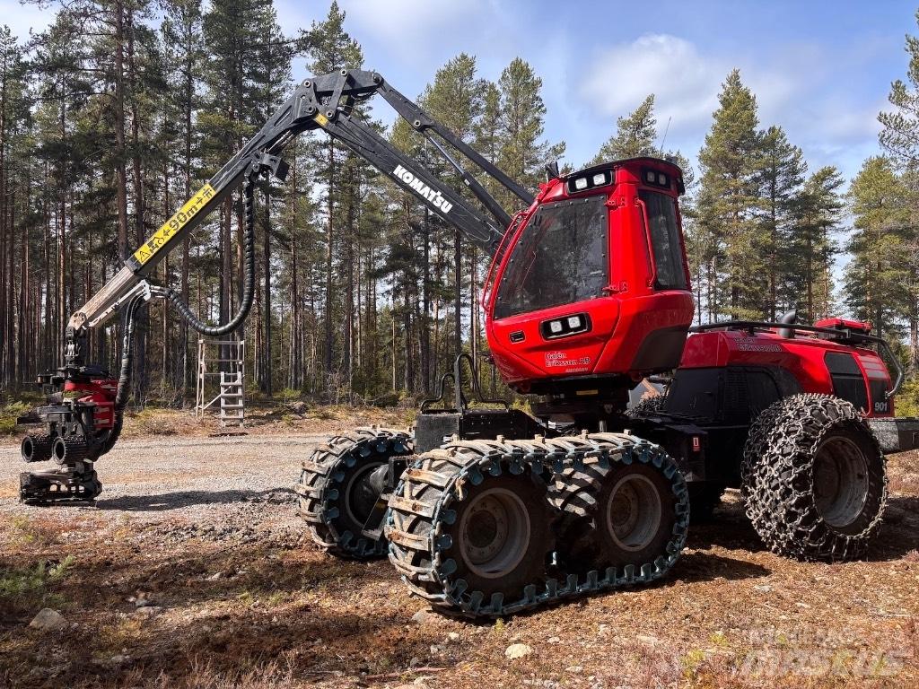 Komatsu 901 حصادات