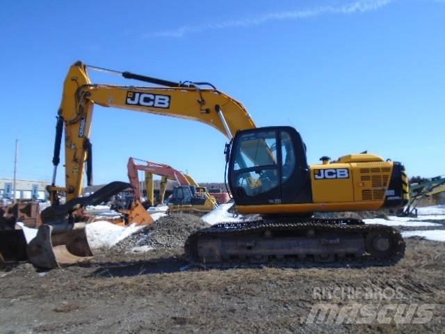 JCB JS 220 LC حفارات زحافة