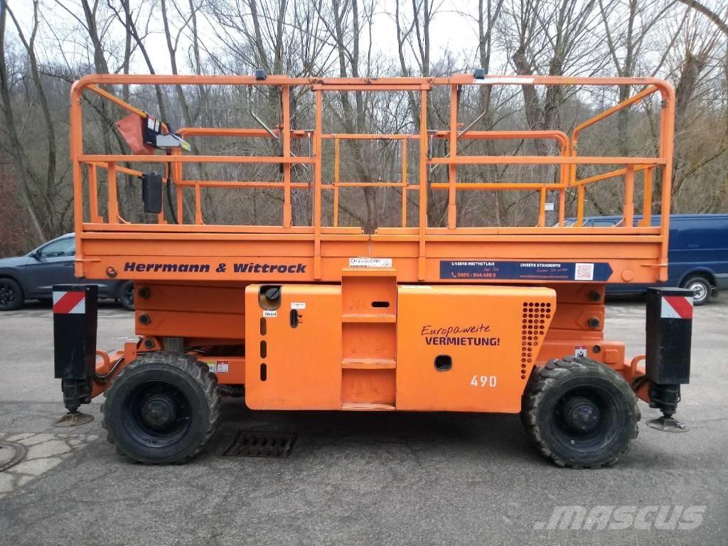 Haulotte H 12 SX رافعات مقصية الشكل