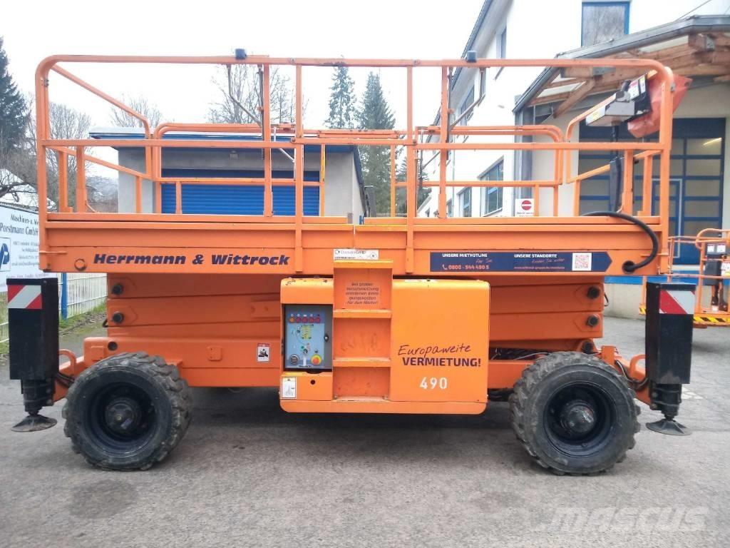 Haulotte H 12 SX رافعات مقصية الشكل