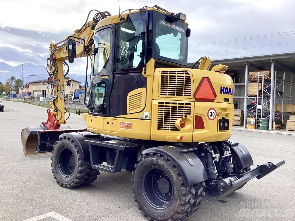 Komatsu PW 98MR-10 حفارات بعجل