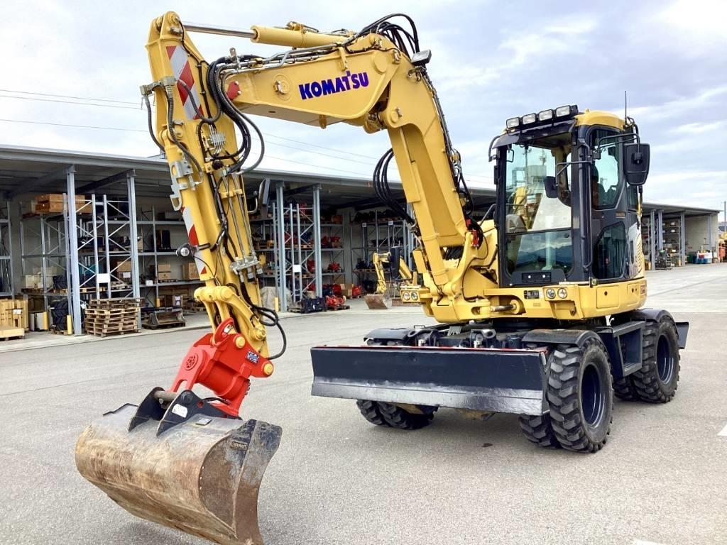 Komatsu PW 98MR-10 حفارات بعجل