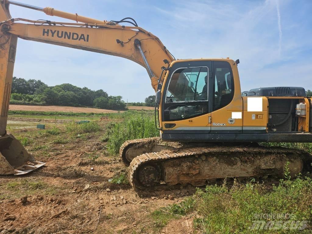 Hyundai Robex 220 LC حفارات زحافة
