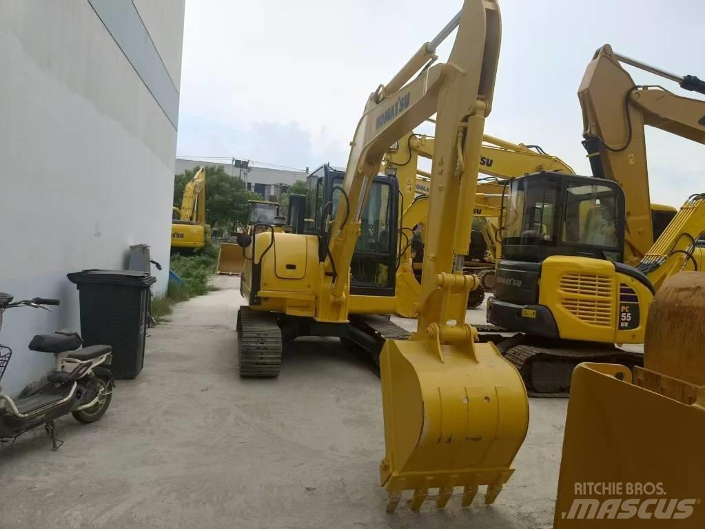 Komatsu pc58 حفارات صغيرة أقل من 7 طن (حفارات صغيرة)