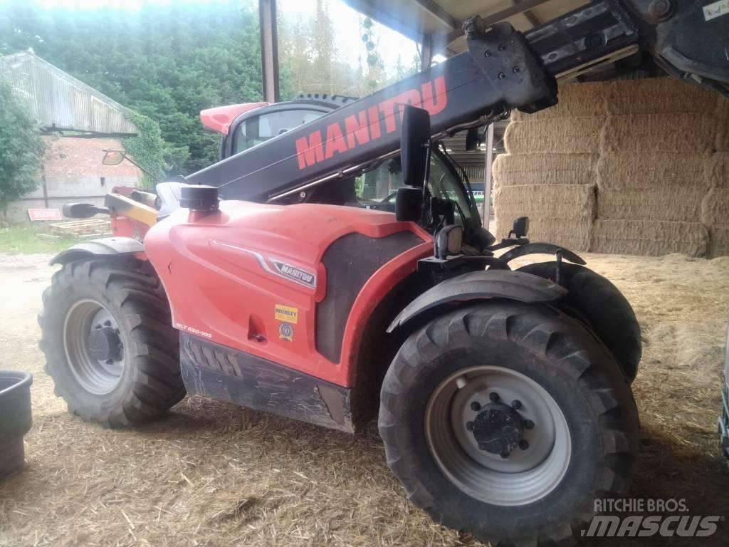 Manitou MLT 630-105 معدات مناولة لأغراض الزراعة