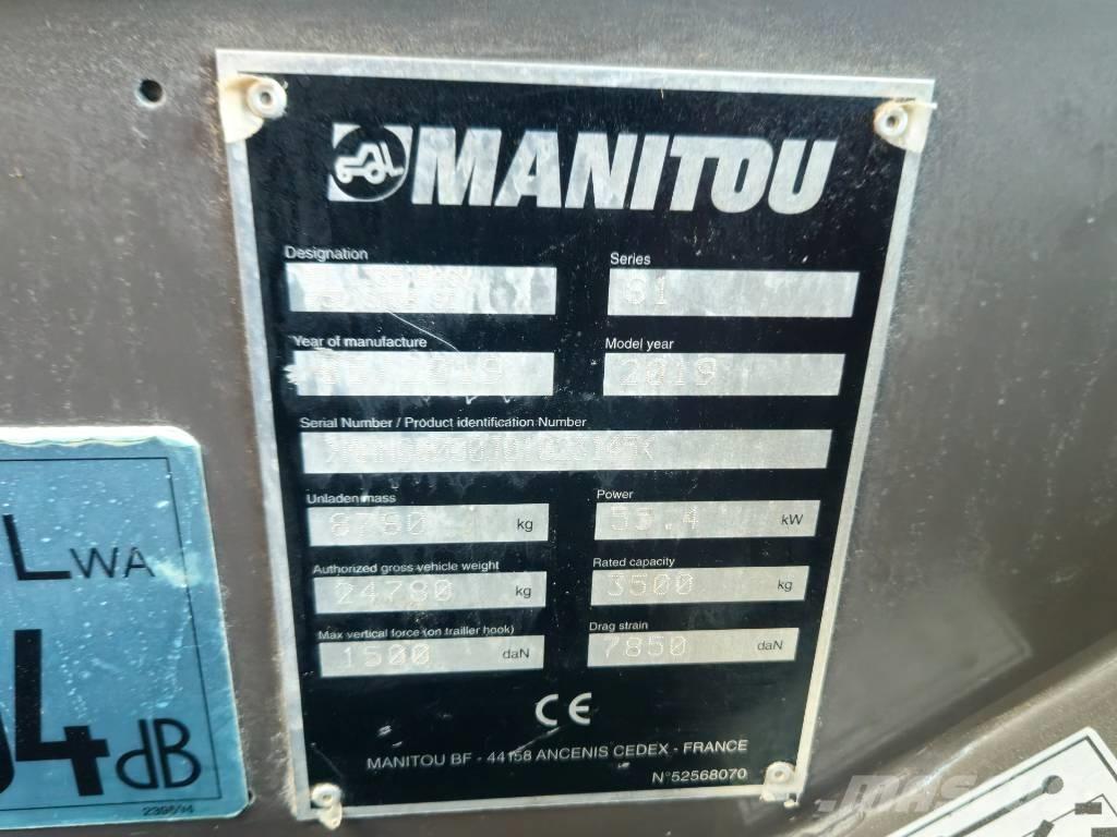 Manitou MT 1335 مناولات متداخلة