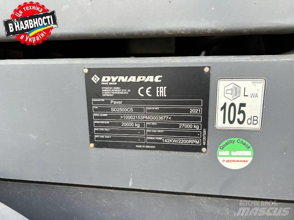 Dynapac SD2500CS معدات السفلتة