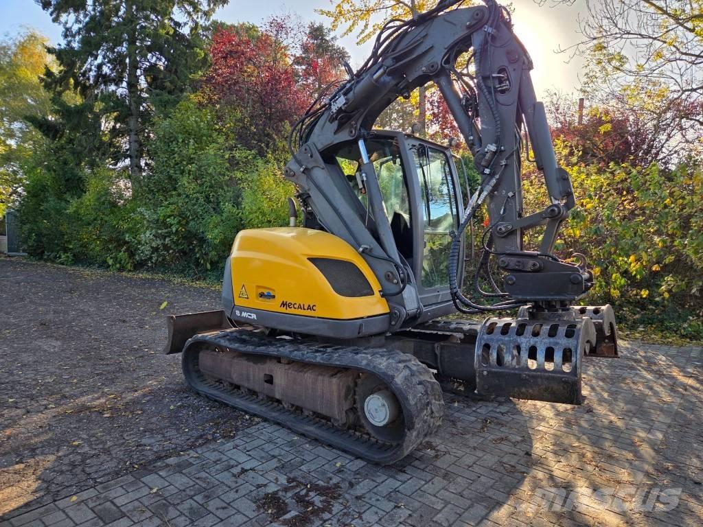 Mecalac 8 MCR حفارات وسط 7 طن - 12 طن