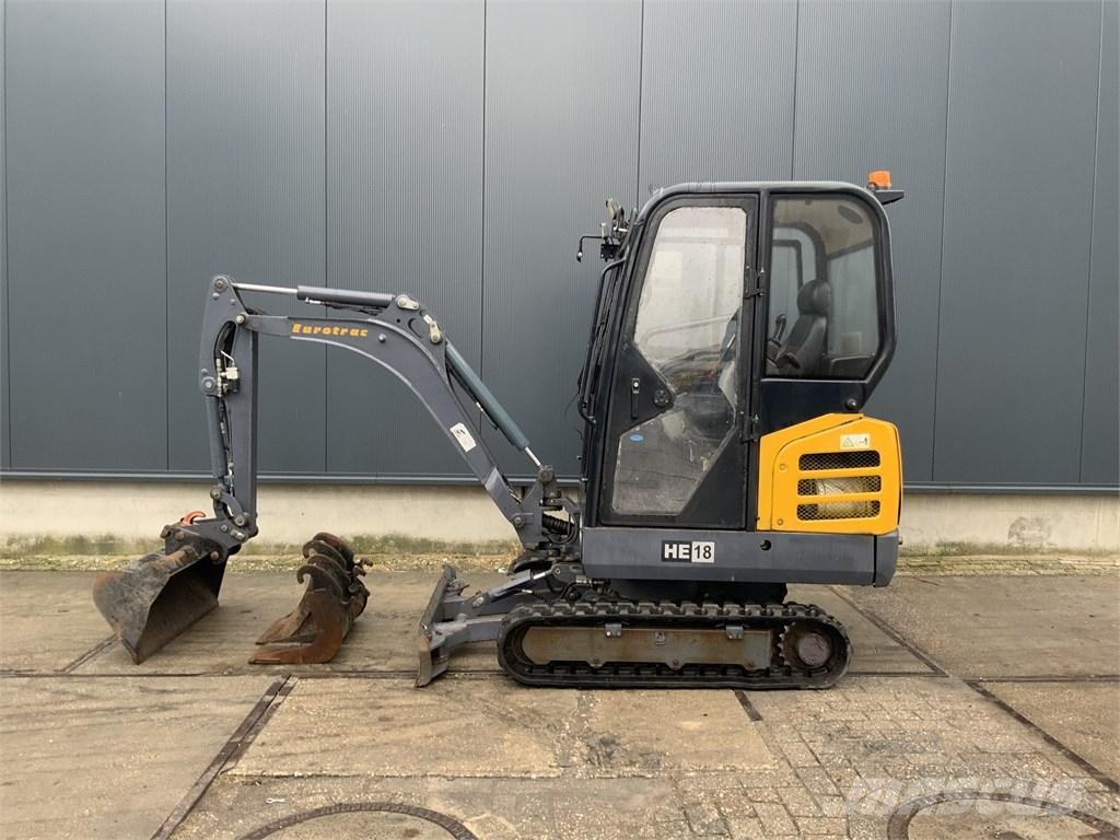 Eurotrac HE 18 حفارات صغيرة أقل من 7 طن (حفارات صغيرة)
