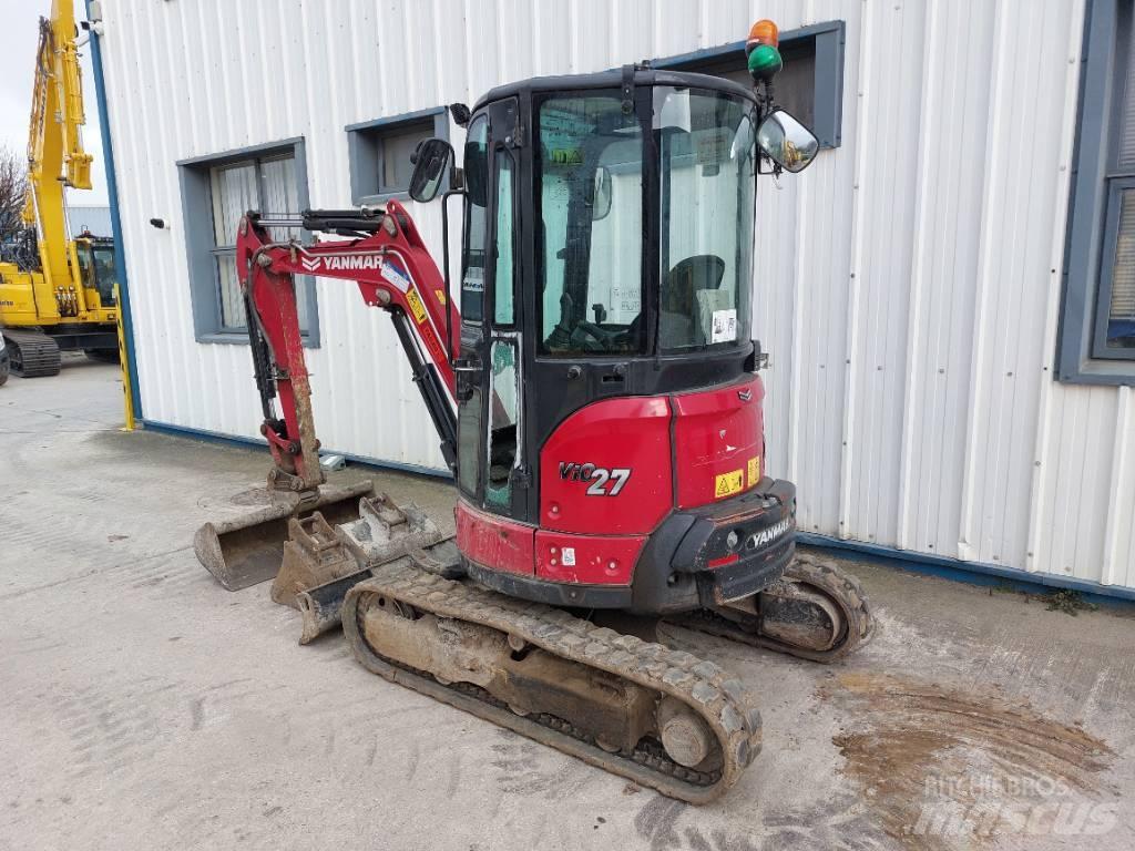 Yanmar Vio27-6 حفارات صغيرة أقل من 7 طن (حفارات صغيرة)