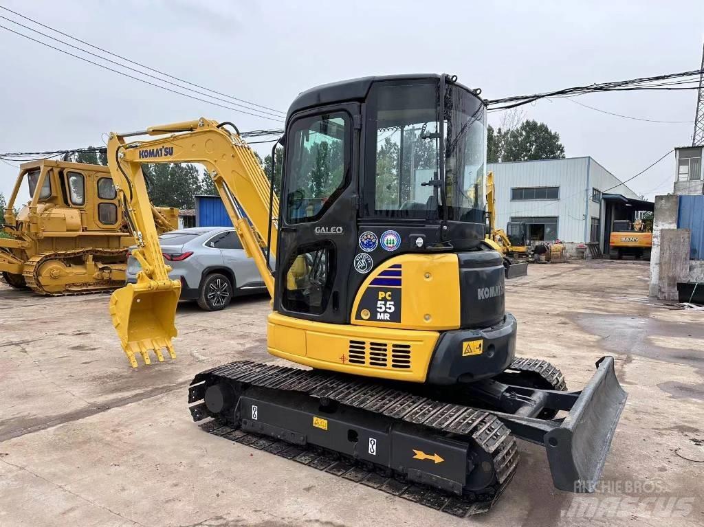 Komatsu PC 55 MR حفارات صغيرة أقل من 7 طن (حفارات صغيرة)