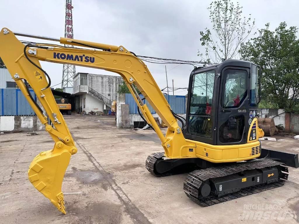 Komatsu PC 55 MR حفارات صغيرة أقل من 7 طن (حفارات صغيرة)