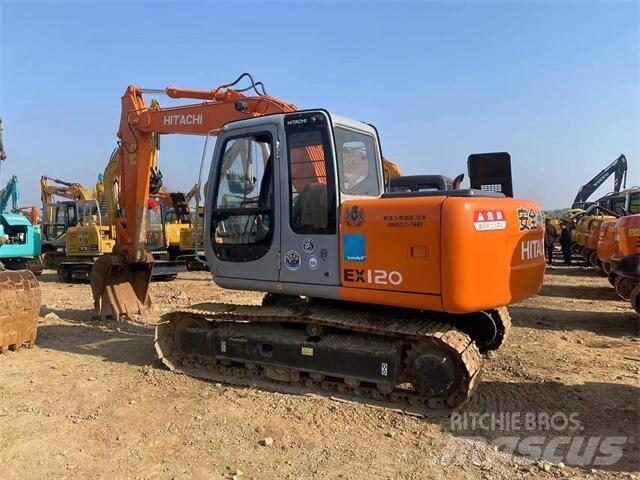 Hitachi EX 120 حفارات زحافة