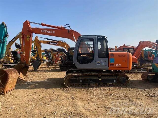 Hitachi EX 120 حفارات زحافة