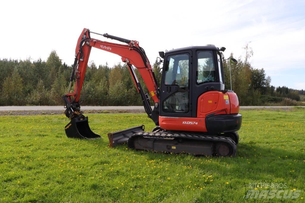 Kubota KX057-4 حفارات صغيرة أقل من 7 طن (حفارات صغيرة)