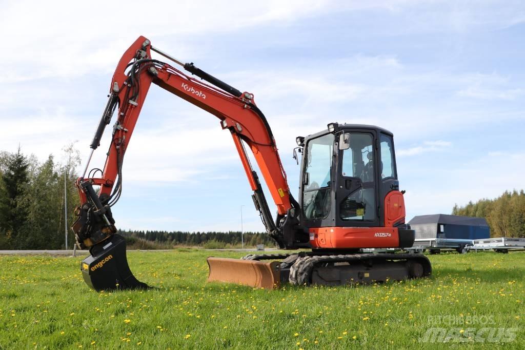 Kubota KX057-4 حفارات صغيرة أقل من 7 طن (حفارات صغيرة)