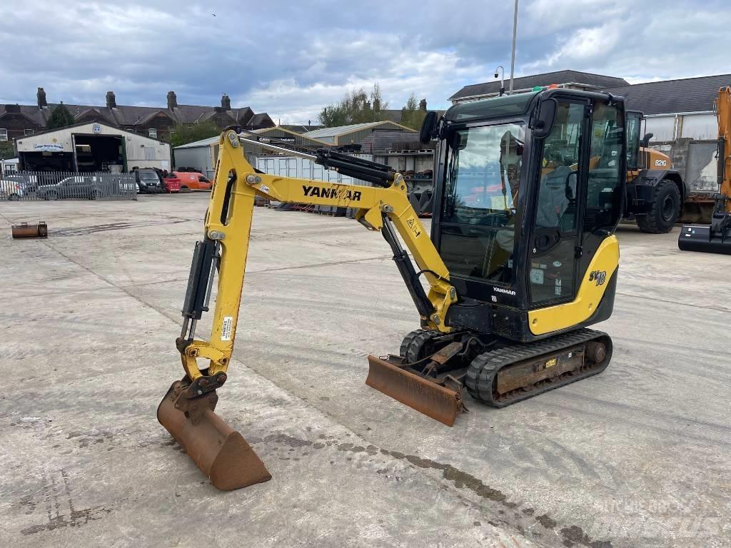 Yanmar SV 18 حفارات صغيرة أقل من 7 طن (حفارات صغيرة)