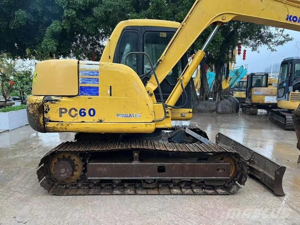 Komatsu PC 60-7 حفارات صغيرة أقل من 7 طن (حفارات صغيرة)