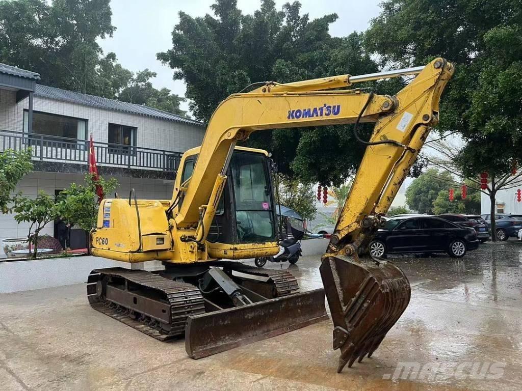 Komatsu PC 60-7 حفارات صغيرة أقل من 7 طن (حفارات صغيرة)
