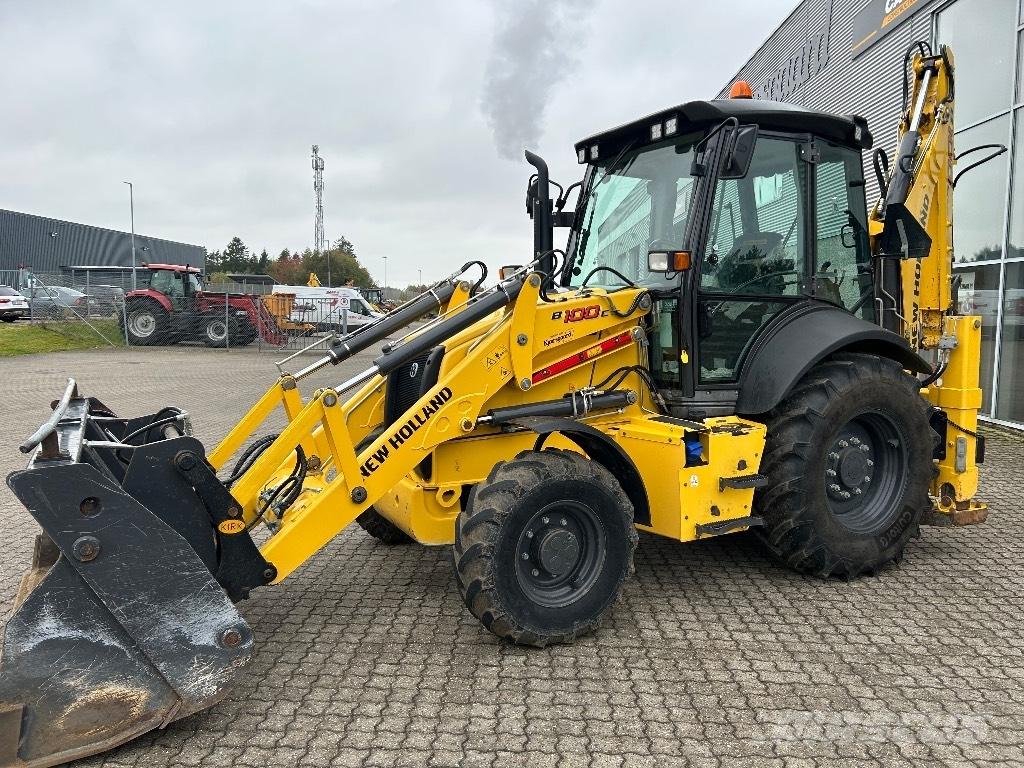 New Holland B 100 C لوادر ذات جرافات عكسية