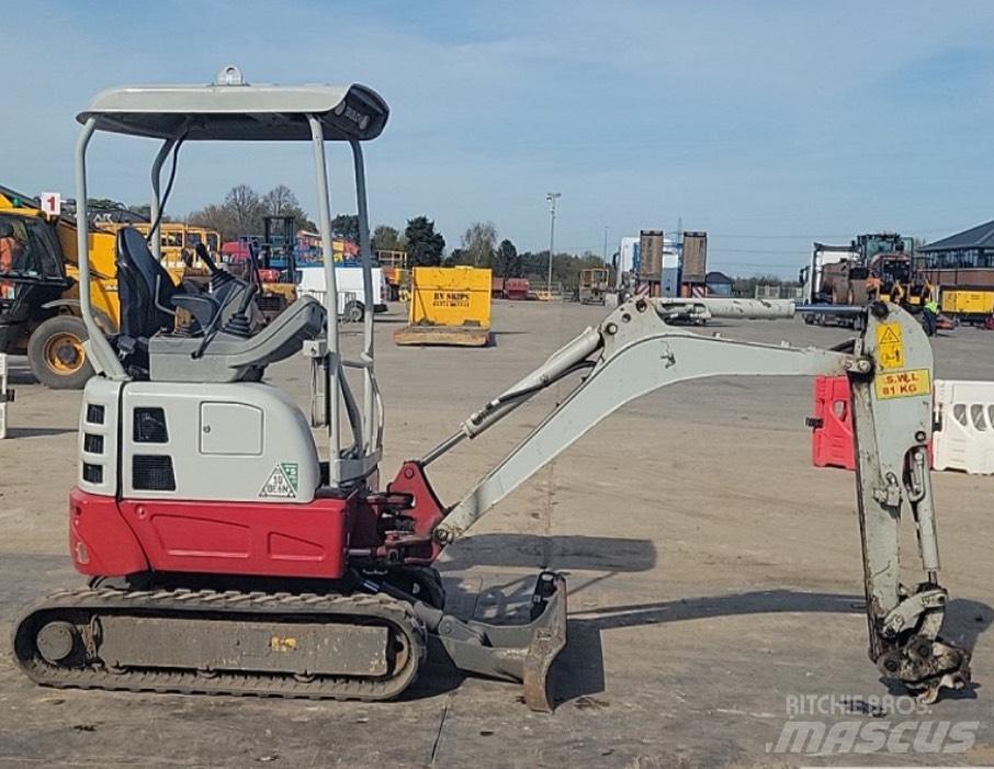 Takeuchi TB 217 R حفارات صغيرة أقل من 7 طن (حفارات صغيرة)