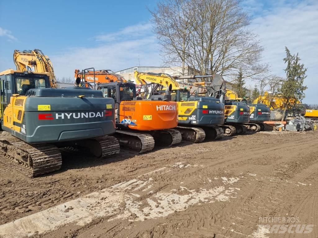 Hyundai HX 140 L حفارات زحافة