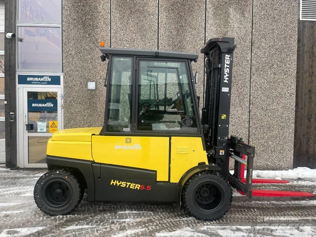Hyster J5,5XN FLK شاحنات ذات رافعات شوكية تعمل بالكهرباء