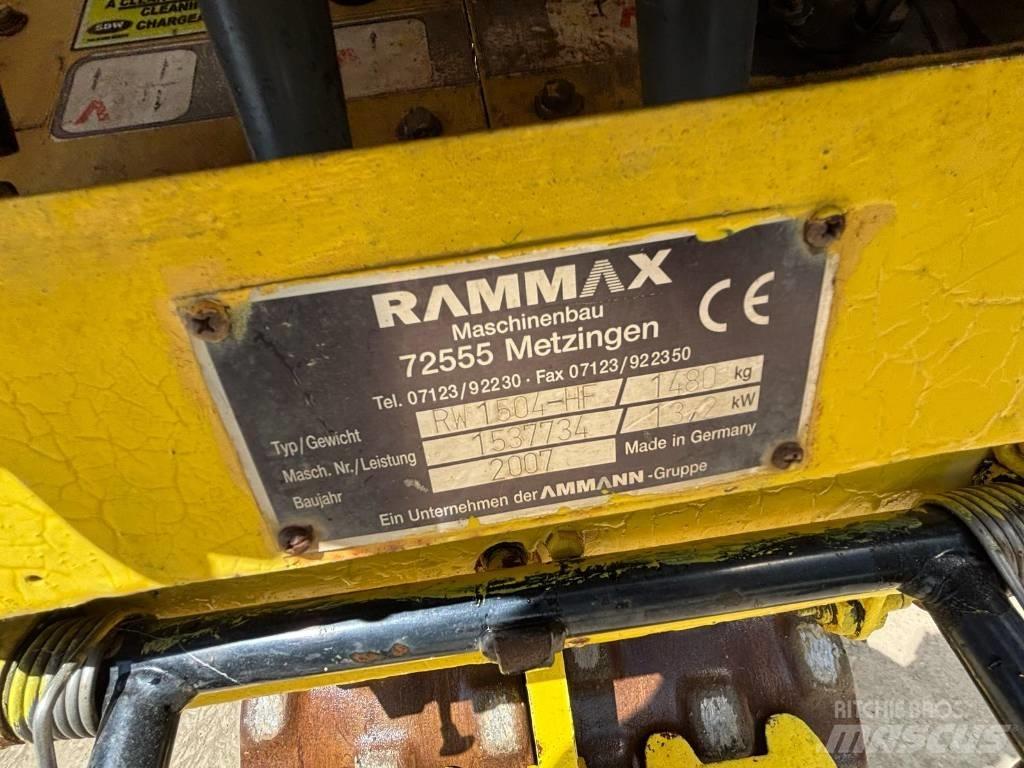 Ammann Rammax ضاغطات التربة