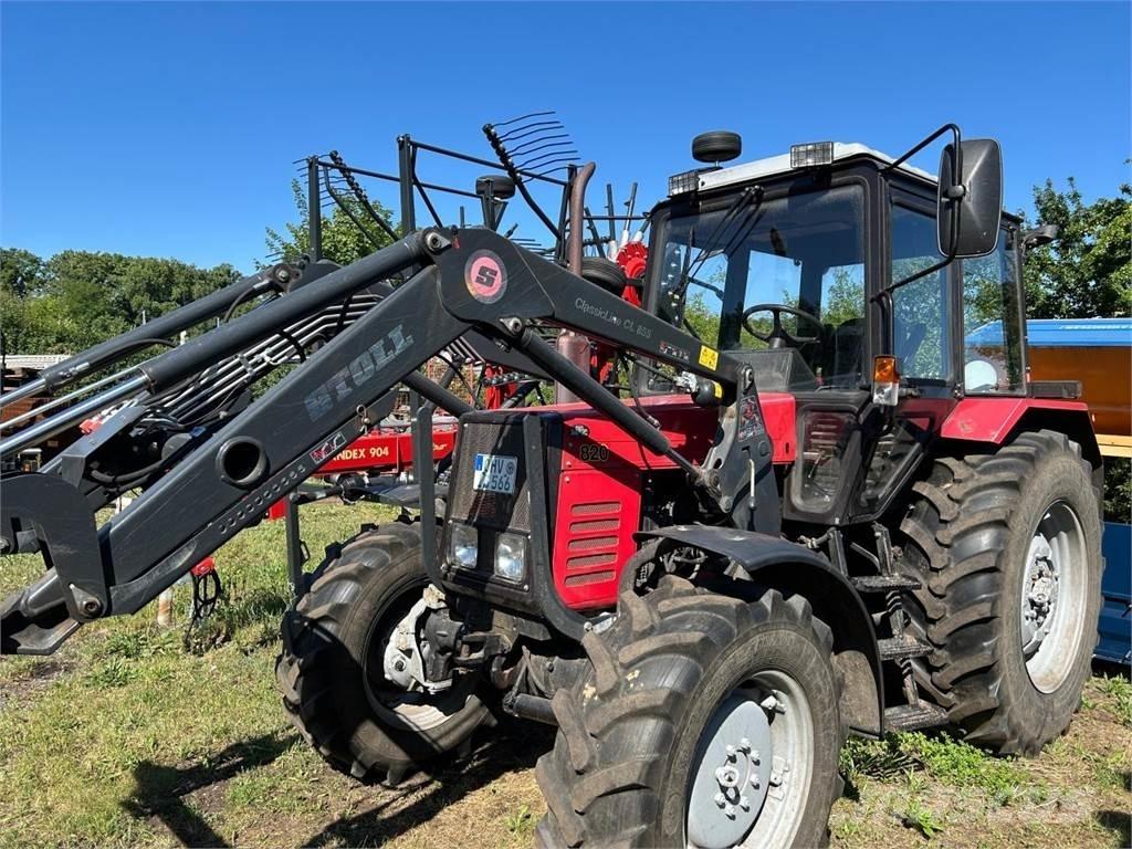 Belarus MTS 820 + FL الجرارات